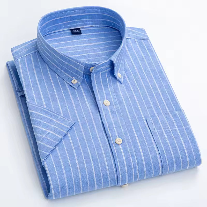 Men's Casual Printed Half Sleeve Shirt - Multicolor | HSS-30