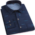 Men's Casual Printed Full Sleeve Shirt - Multicolor | FSS-56