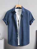 Men's Casual Half Sleeve Shirt - Multicolor | HHS-25
