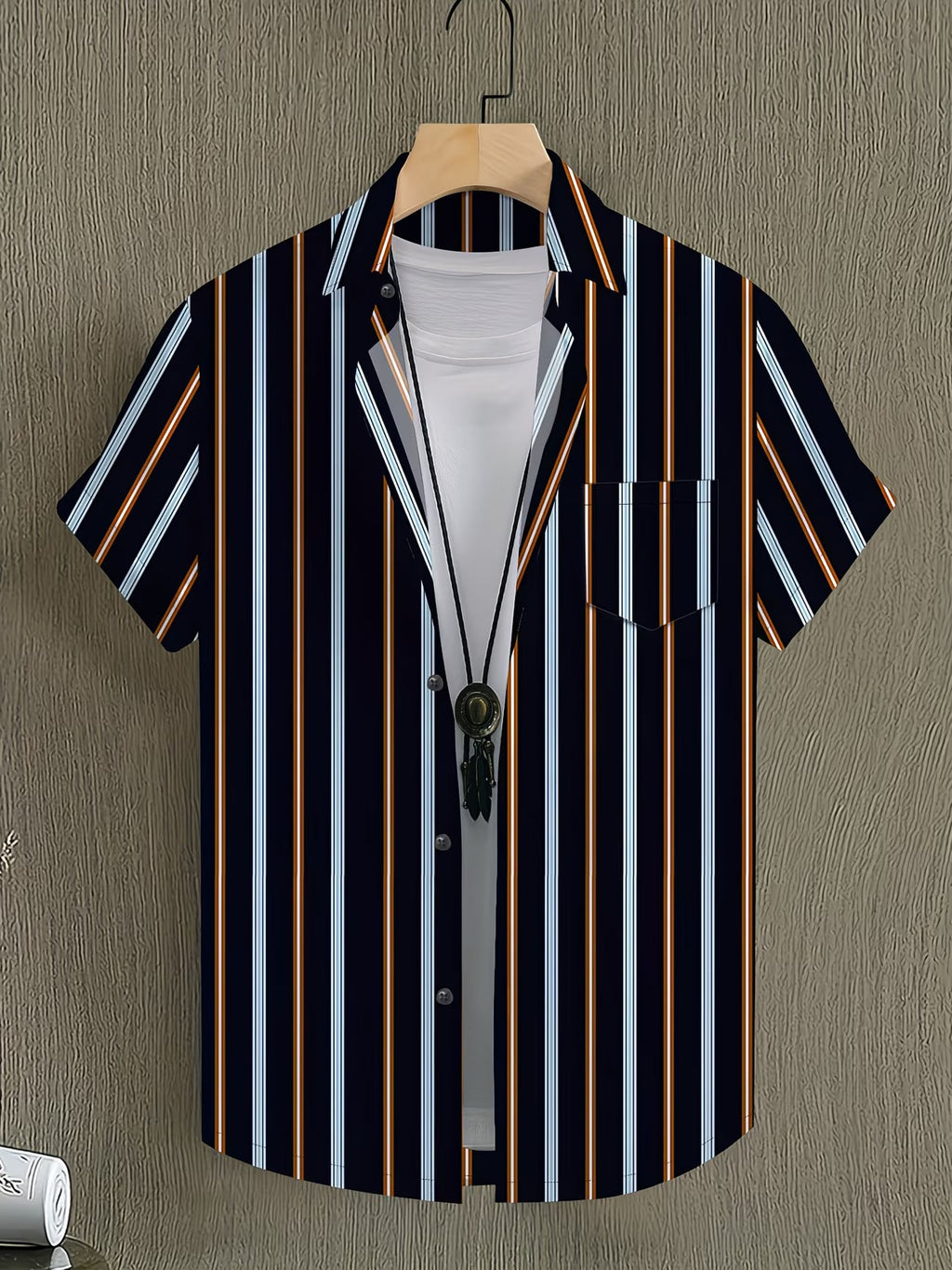 Men's Casual Half Sleeve Shirt - Multicolor | HHS-9