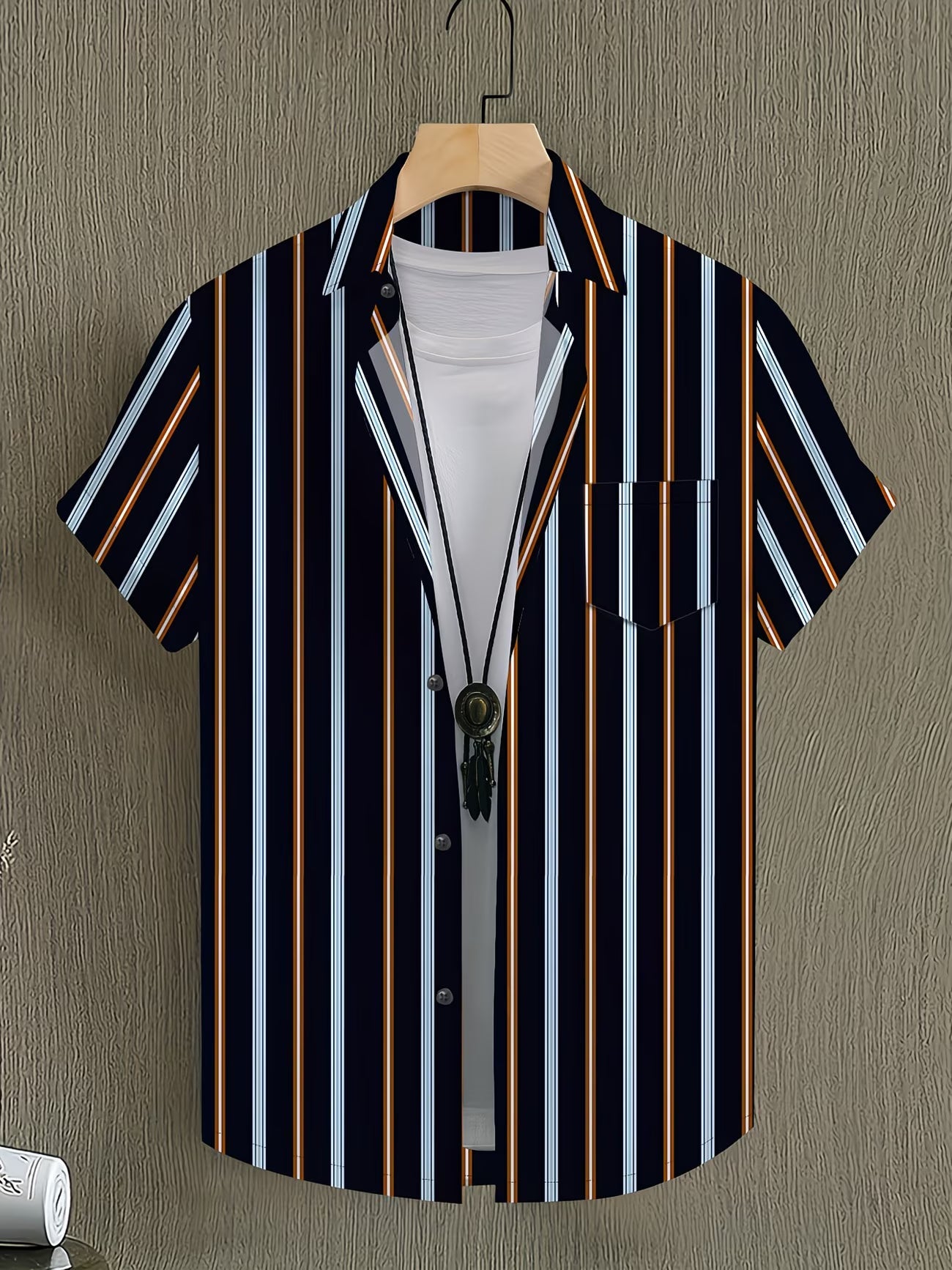 Men's Casual Half Sleeve Shirt - Multicolor | HHS-9