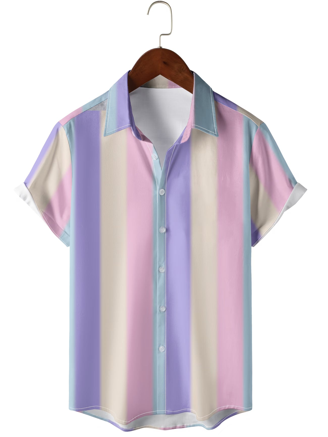 Men's Casual Half Sleeve Shirt - Multicolor | HHS-19