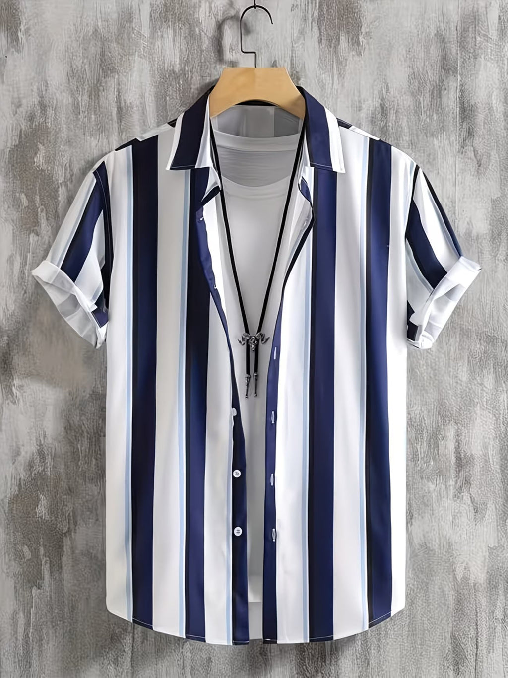 Men's Casual Half Sleeve Shirt - Multicolor | HHS-21