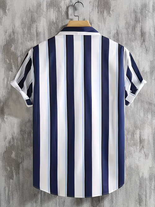 Men's Casual Half Sleeve Shirt - Multicolor | HHS-21